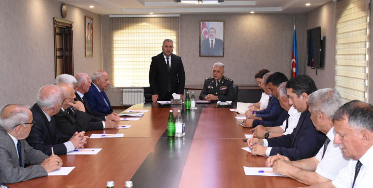 Müharibə, Əmək və Silahlı Qüvvələr Veteranları Təşkilatının Ağsu Rayon Şöbəsinə sədr seçilib