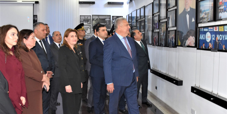 Ümummilli Lider Heydər Əliyevin anadan olmasının 103-cü ildönümü ilə əlaqədar Ulu Öndərin abidəsi ziyarət edilib və Ağsu rayon Heydər Əliyev Mərkəzinə ekskursiya təşkil olunub