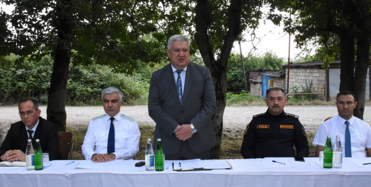 Ağsu RİH başçısı 07.07.2026-cı il tarixdə Nuran kəndində səyyar qəbul keçirib